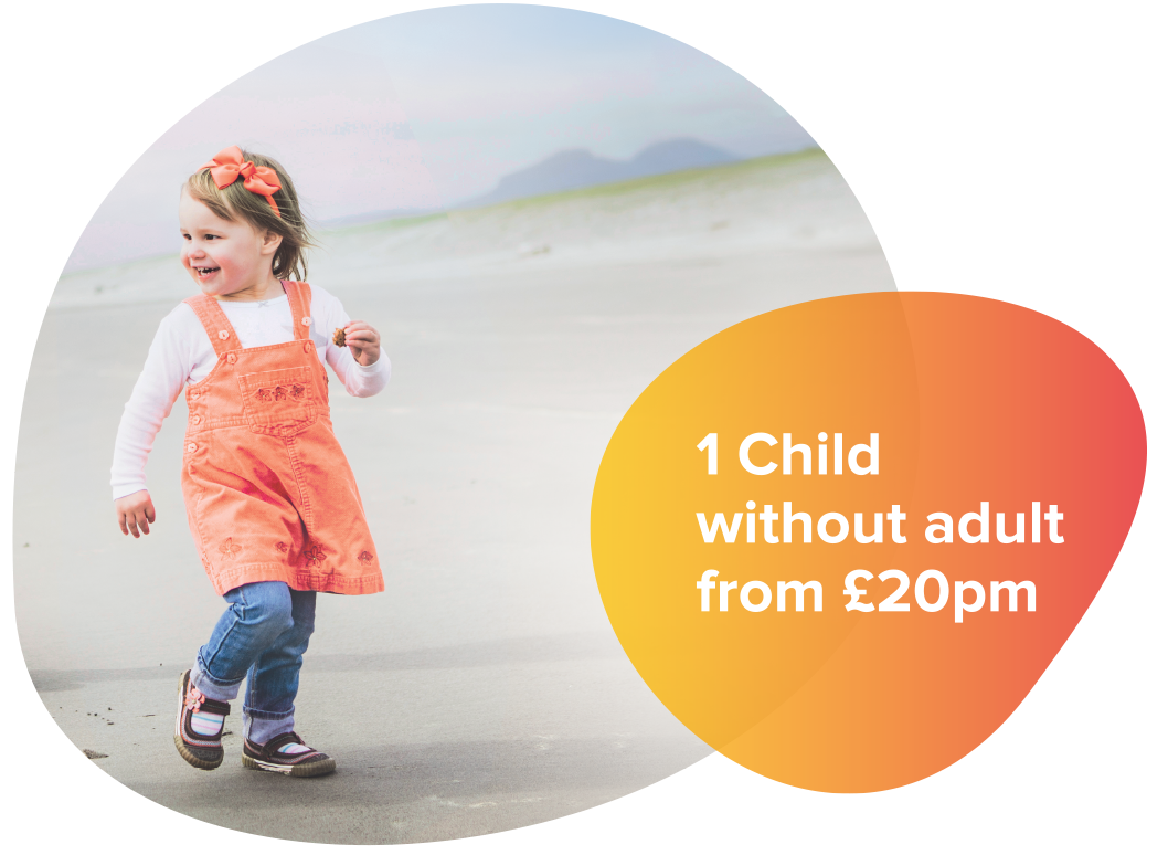 H3 Family Cover - 1 child without adult from £20pm